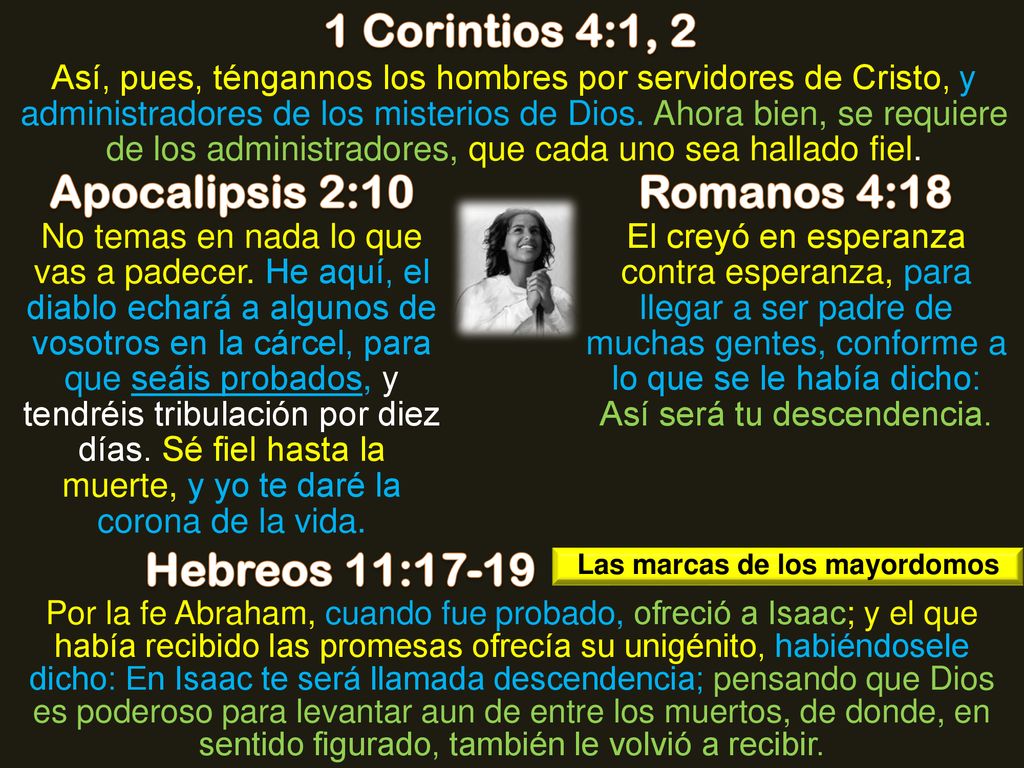 Las marcas de los mayordomos