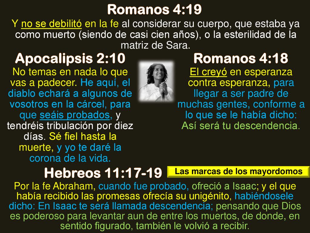 Las marcas de los mayordomos