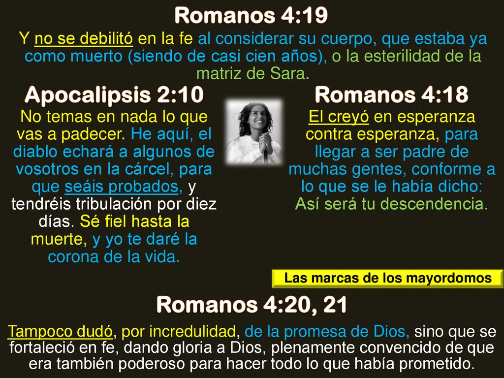 Las marcas de los mayordomos