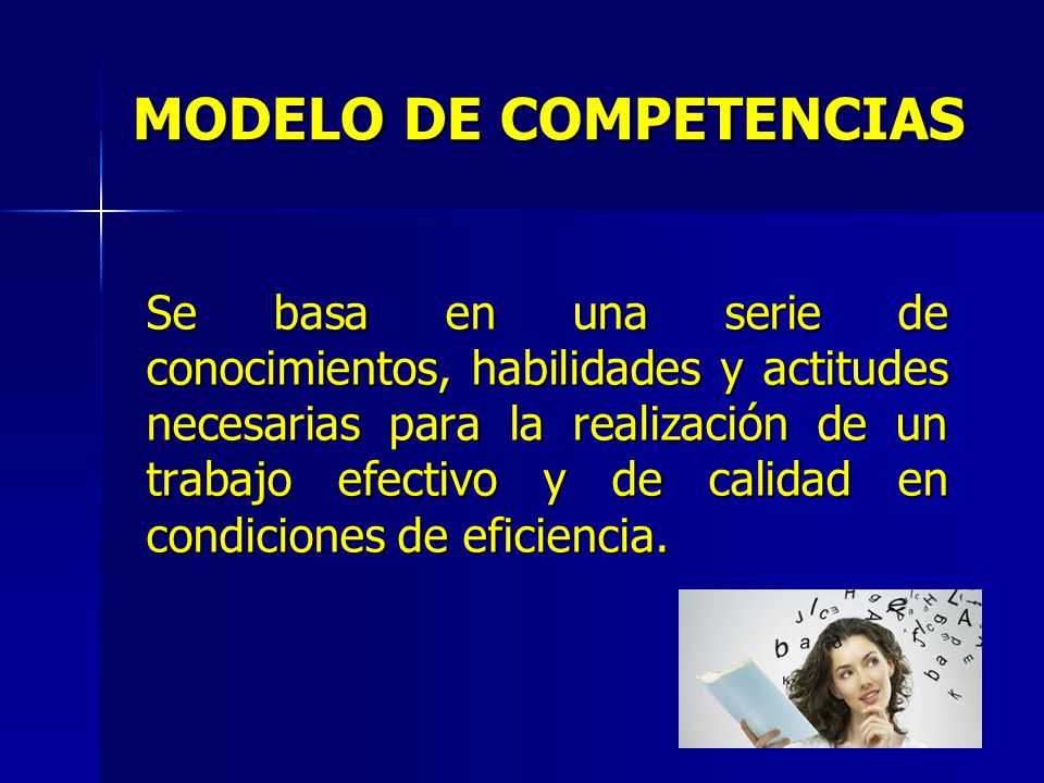 MODELO DE COMPETENCIAS