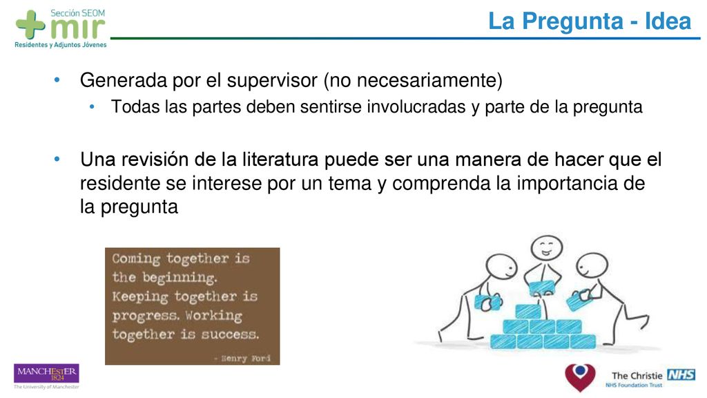 La Pregunta - Idea Generada por el supervisor (no necesariamente)