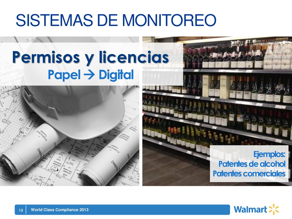 SISTEMAS DE MONITOREO Permisos y licencias Papel  Digital Ejemplos: