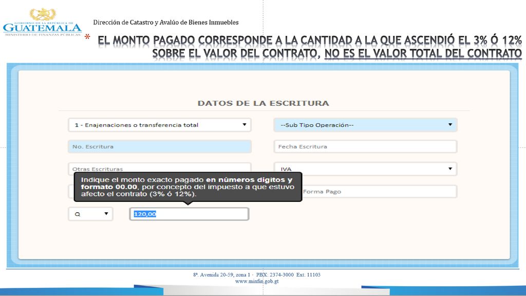 EL MONTO PAGADO CORRESPONDE A LA CANTIDAD A LA QUE ASCENDIÓ EL 3% Ó 12% SOBRE EL VALOR DEL CONTRATO, NO ES EL VALOR TOTAL DEL CONTRATO