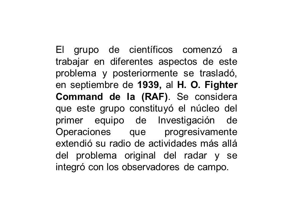 El grupo de científicos comenzó a trabajar en diferentes aspectos de este problema y posteriormente se trasladó, en septiembre de 1939, al H.