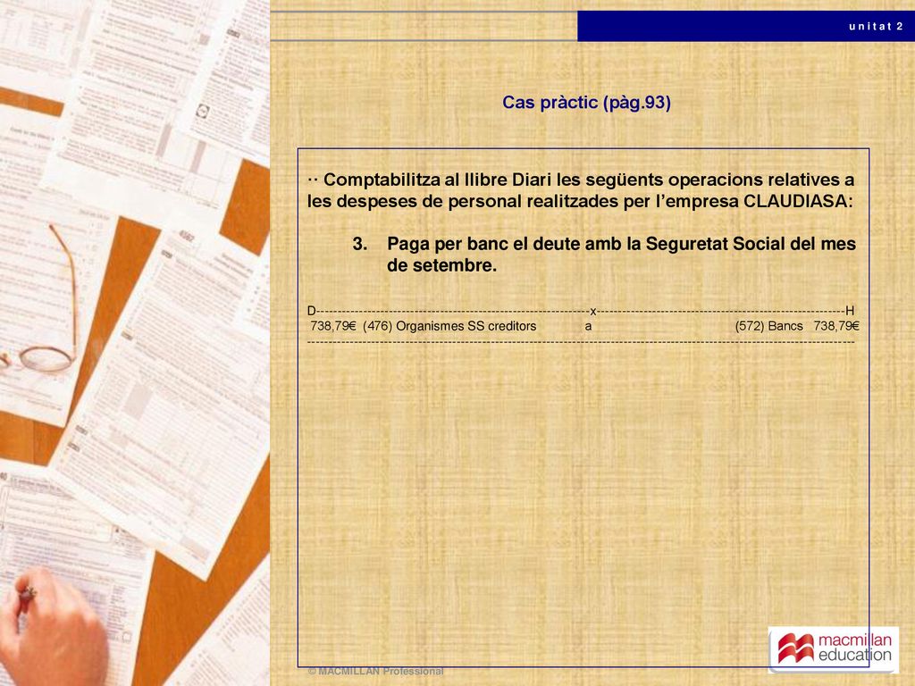 Paga per banc el deute amb la Seguretat Social del mes de setembre.