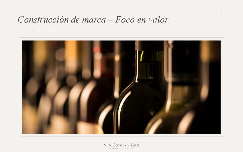 Construcción de marca – Foco en valor