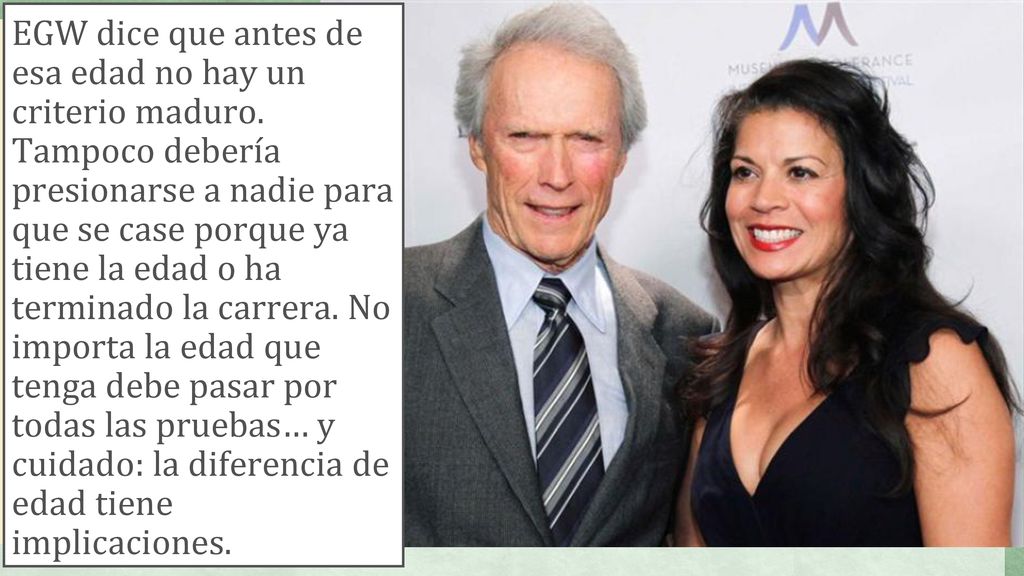 EGW dice que antes de esa edad no hay un criterio maduro