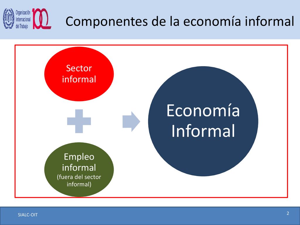 Economía Informal Componentes de la economía informal Sector informal