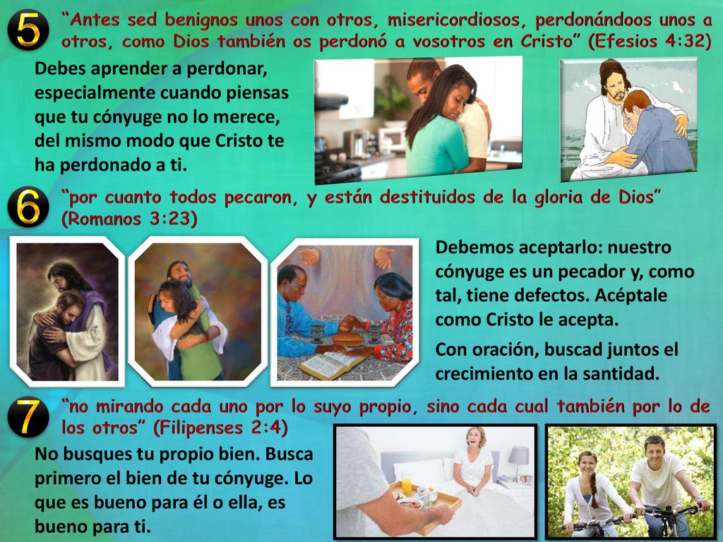 Con oración, buscad juntos el crecimiento en la santidad.