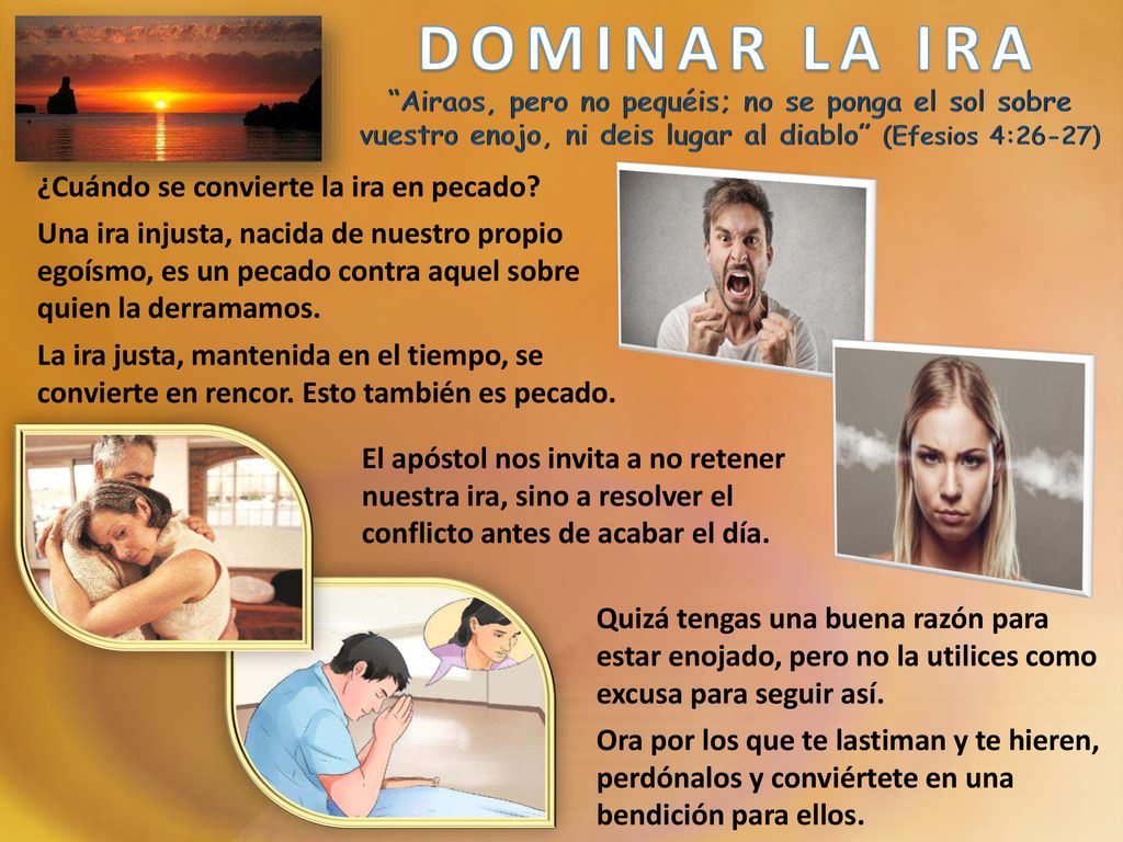 DOMINAR LA IRA ¿Cuándo se convierte la ira en pecado