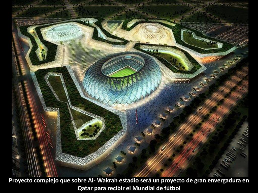 Proyecto complejo que sobre Al- Wakrah estadio será un proyecto de gran envergadura en Qatar para recibir el Mundial de fútbol