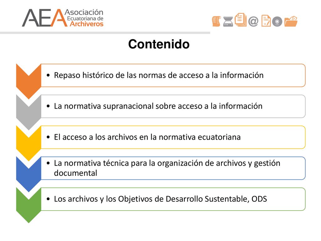 Contenido Repaso histórico de las normas de acceso a la información