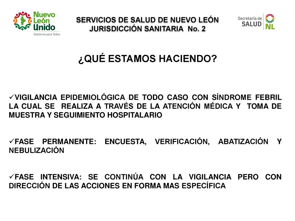 SERVICIOS DE SALUD DE NUEVO LEÓN JURISDICCIÓN SANITARIA No. 2