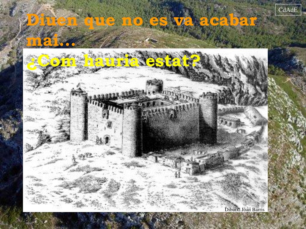 Diuen que no es va acabar mai... ¿Com hauria estat