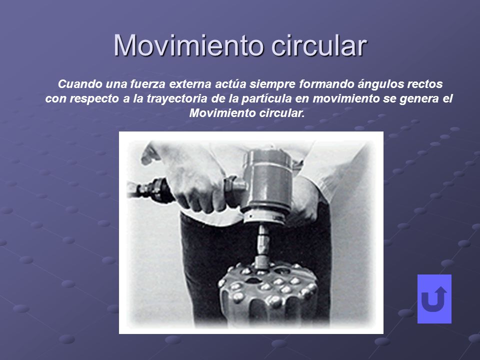 Cuando una fuerza externa actúa siempre formando ángulos rectos