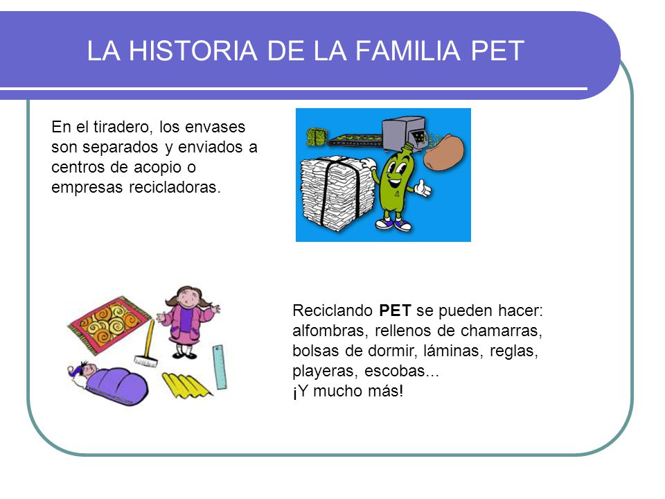 LA HISTORIA DE LA FAMILIA PET