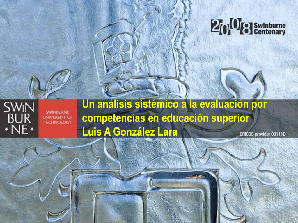 Un análisis sistémico a la evaluación por competencias en educación superior