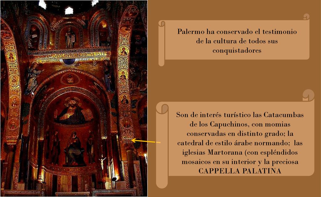 Palermo ha conservado el testimonio de la cultura de todos sus conquistadores
