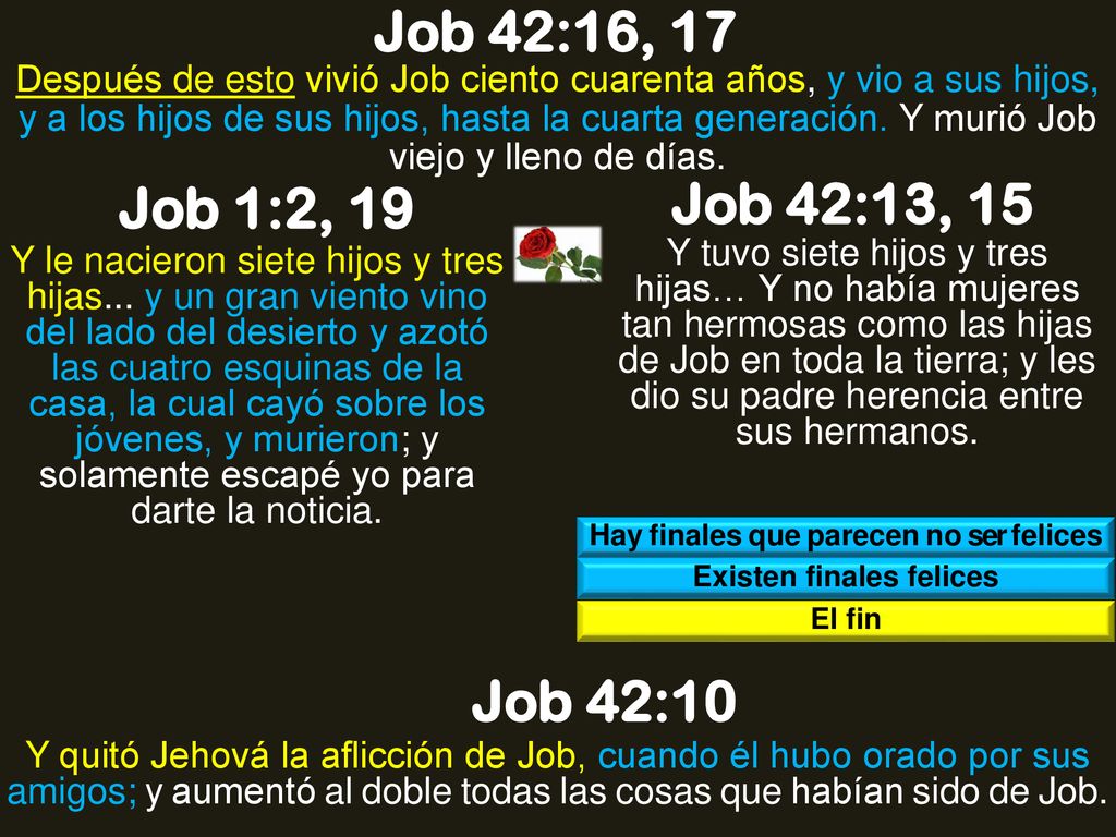 Hay finales que parecen no ser felices Existen finales felices