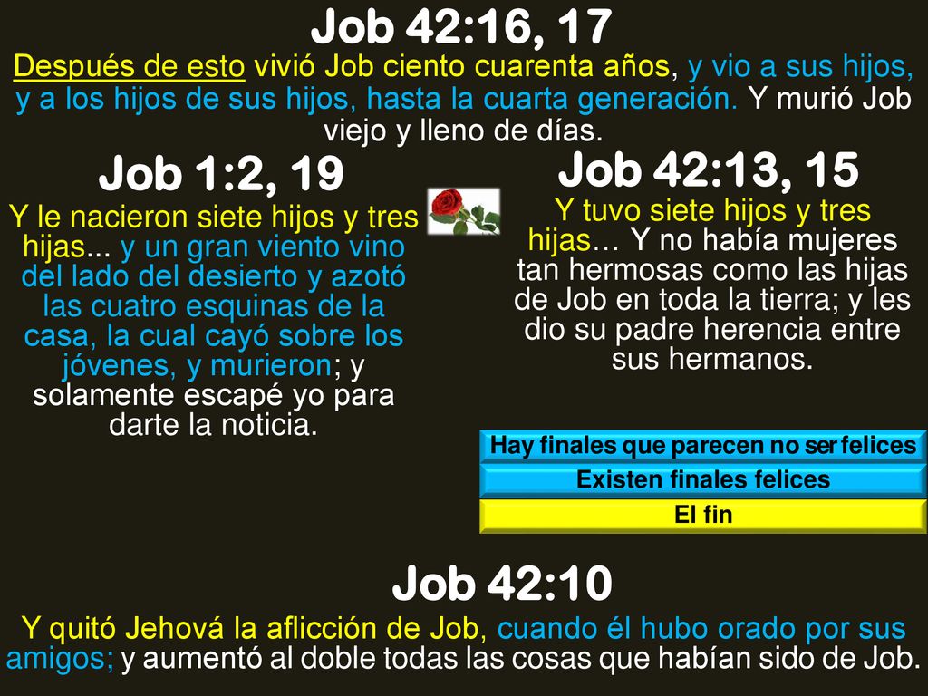 Hay finales que parecen no ser felices Existen finales felices