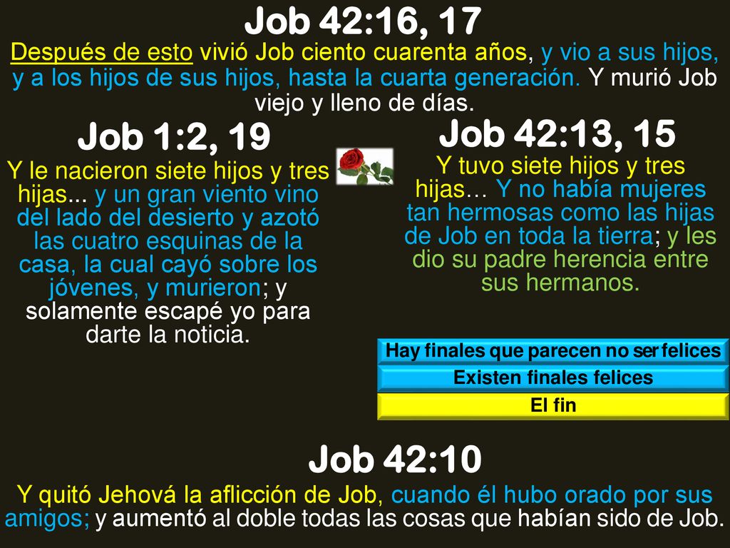 Hay finales que parecen no ser felices Existen finales felices