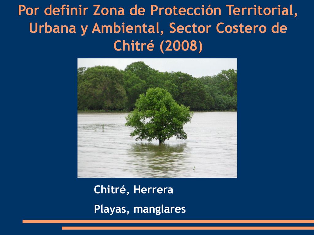 Por definir Zona de Protección Territorial, Urbana y Ambiental, Sector Costero de Chitré (2008)