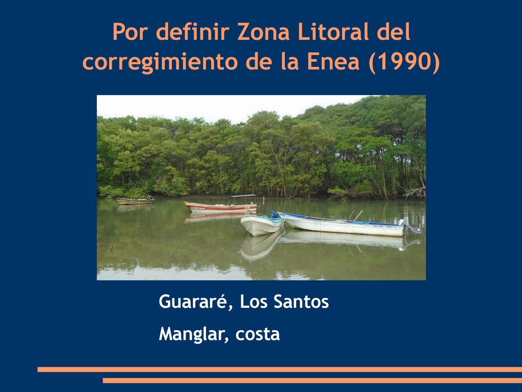 Por definir Zona Litoral del corregimiento de la Enea (1990)