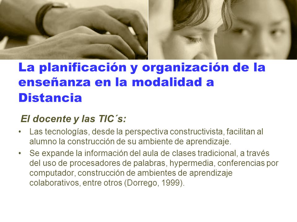 La planificación y organización de la enseñanza en la modalidad a Distancia