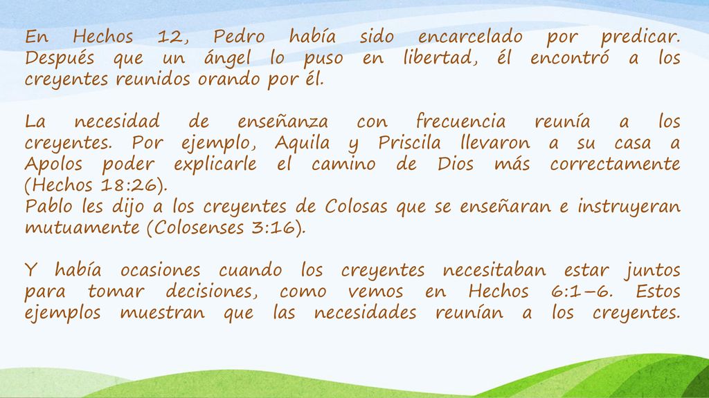 En Hechos 12, Pedro había sido encarcelado por predicar