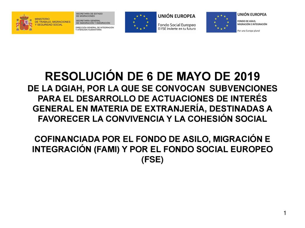 RESOLUCIÓN DE 10 DE MARZO DE 2015 DE LA DIRECCIÓN GENERAL DE MIGRACIONES