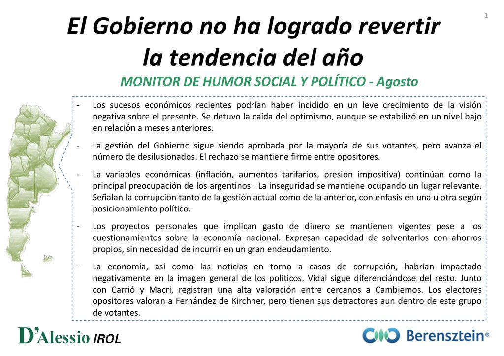 El Gobierno no ha logrado revertir la tendencia del año