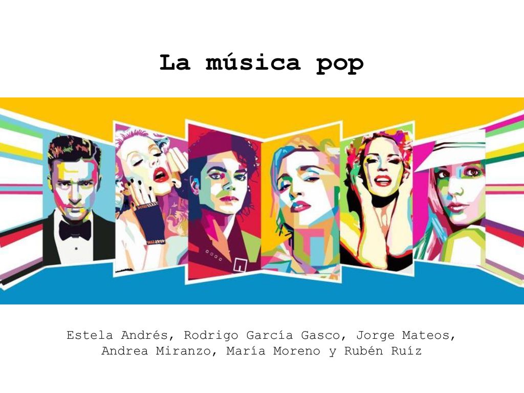 La música pop Estela Andrés, Rodrigo García Gasco, Jorge Mateos, Andrea Miranzo, María Moreno y Rubén Ruíz.
