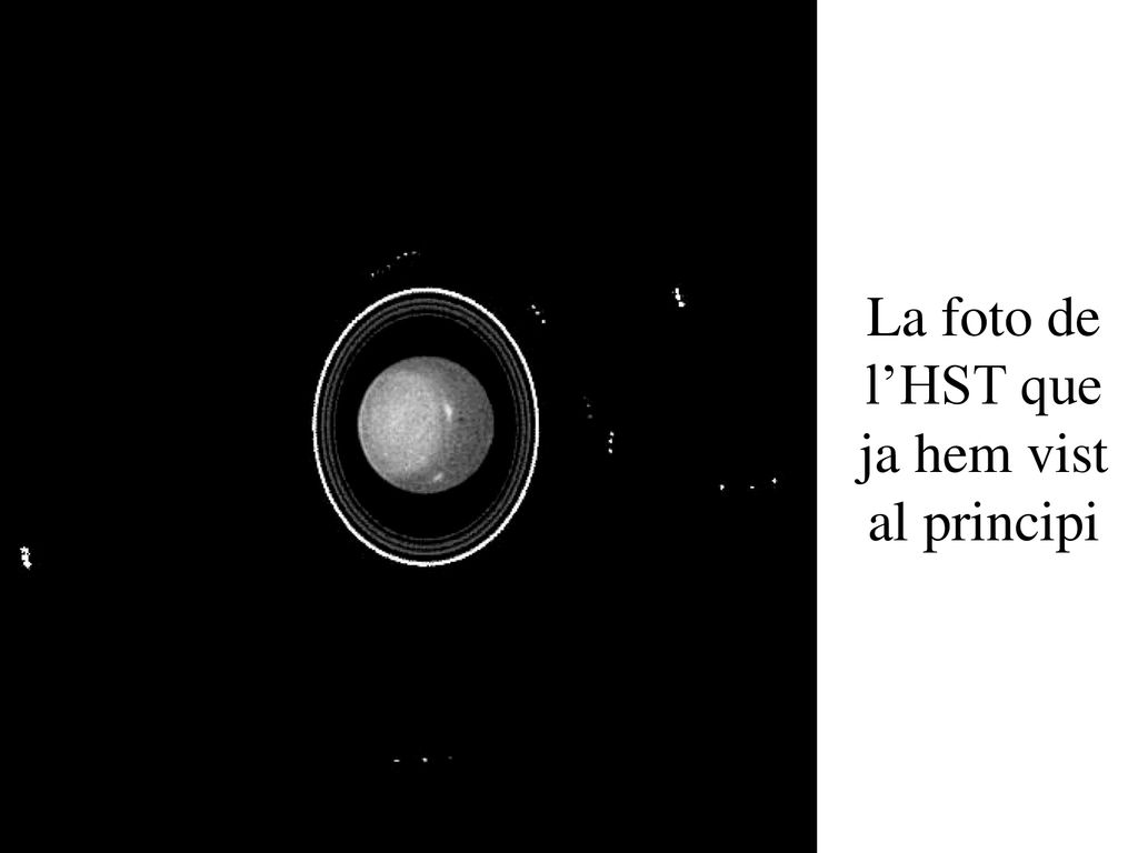 La foto de l’HST que ja hem vist al principi