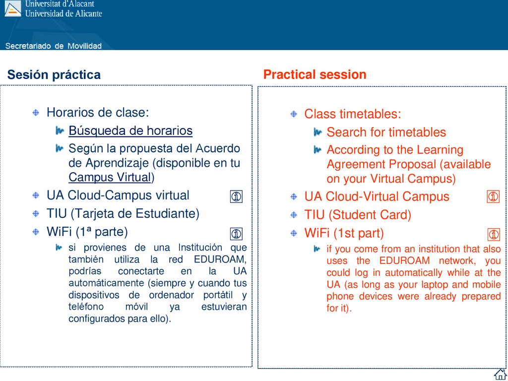 UA Cloud-Campus virtual TIU (Tarjeta de Estudiante) WiFi (1ª parte)