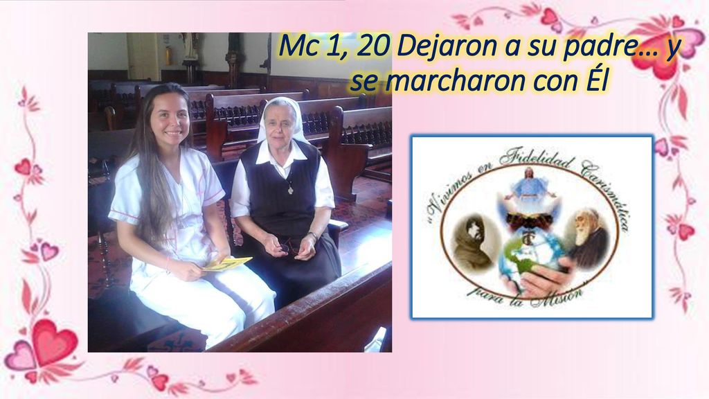 Mc 1, 20 Dejaron a su padre… y se marcharon con Él