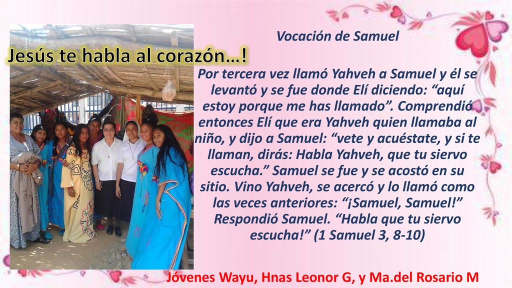 Jóvenes Wayu, Hnas Leonor G, y Ma.del Rosario M