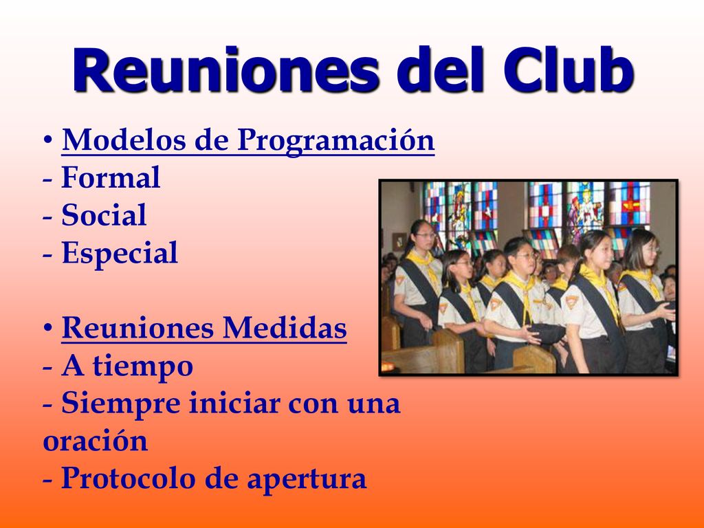 Reuniones del Club Modelos de Programación Formal Social Especial