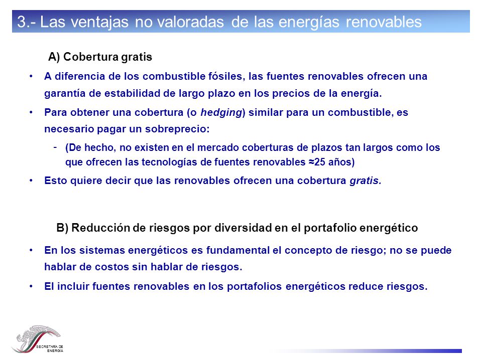Ley para el Aprovechamiento de las Fuentes Renovables de Energía
