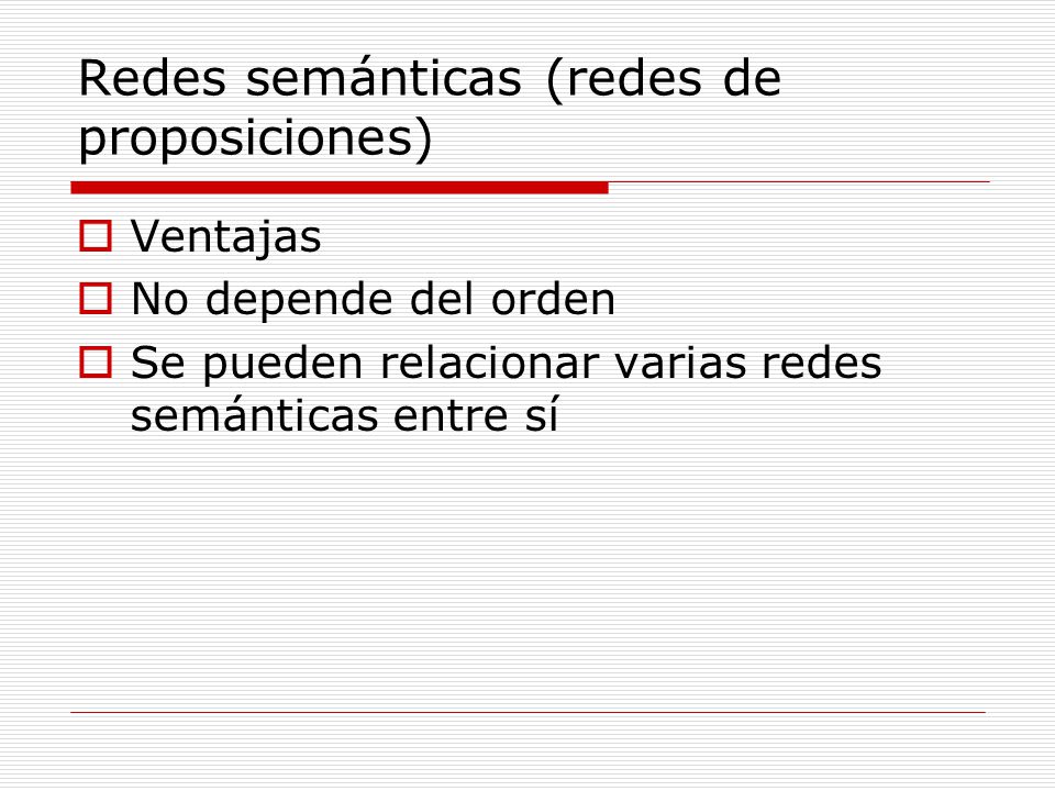 Redes semánticas (redes de proposiciones)