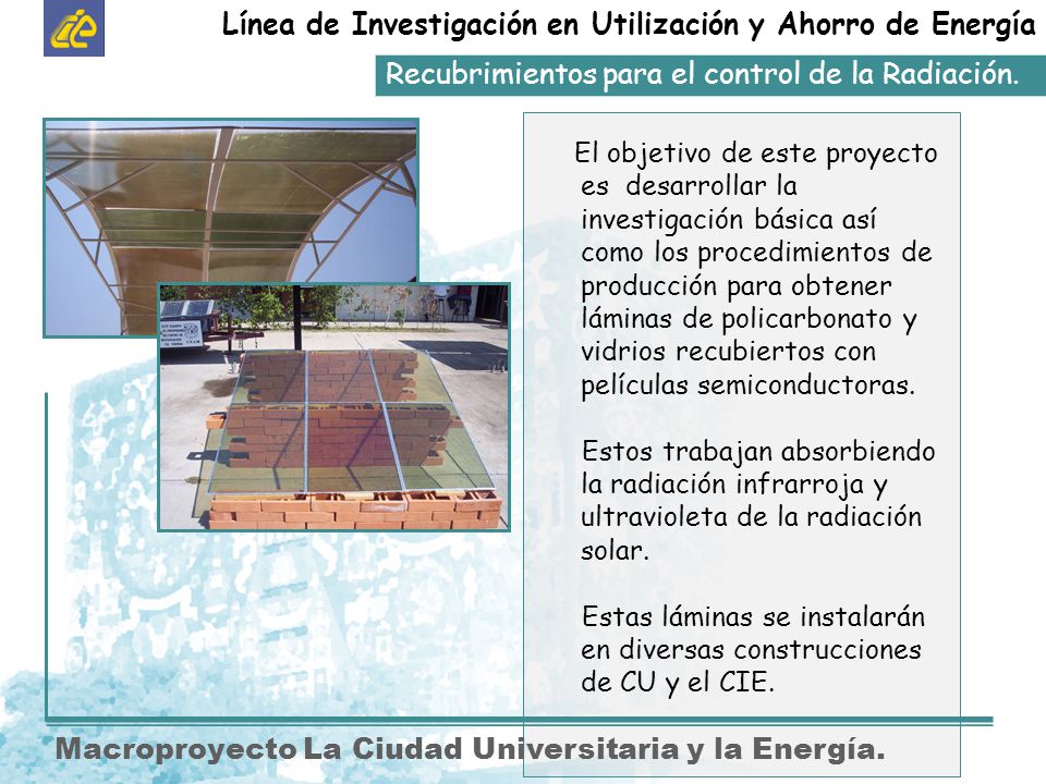 Línea de Investigación en Utilización y Ahorro de Energía