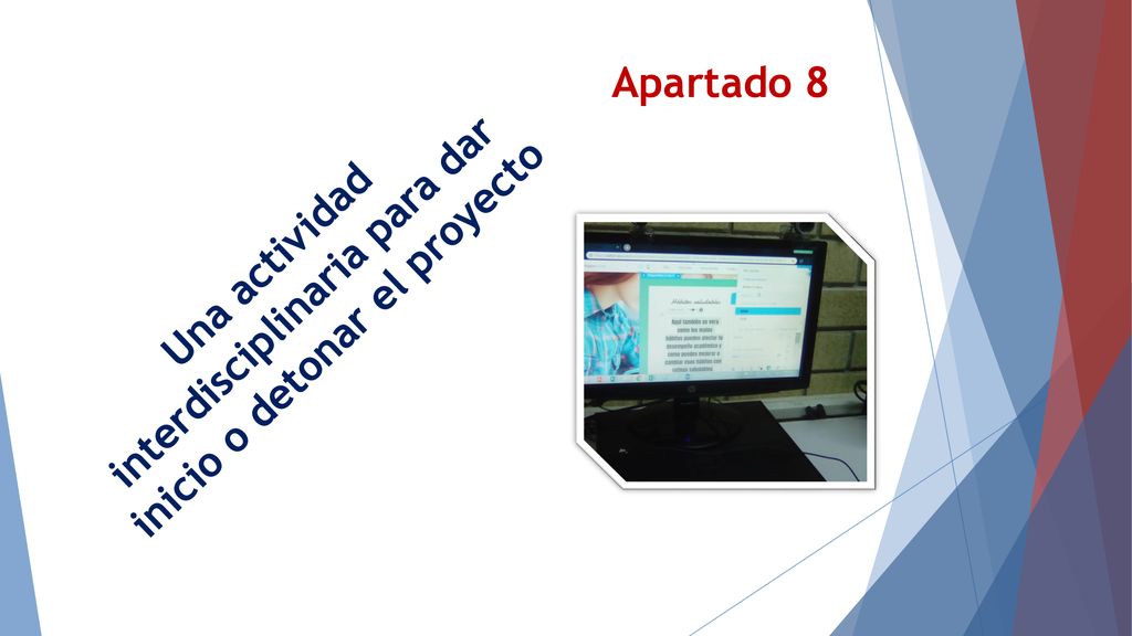 Una actividad interdisciplinaria para dar inicio o detonar el proyecto