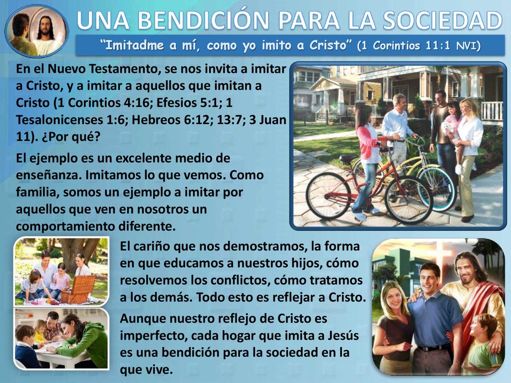 Imitadme a mí, como yo imito a Cristo (1 Corintios 11:1 NVI)
