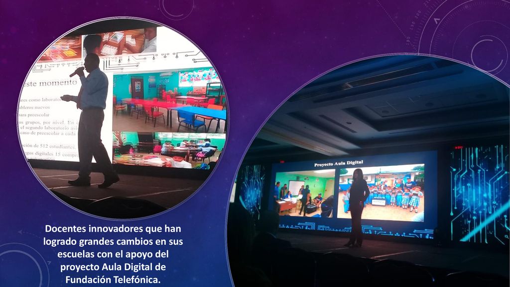 Docentes innovadores que han logrado grandes cambios en sus escuelas con el apoyo del proyecto Aula Digital de Fundación Telefónica.