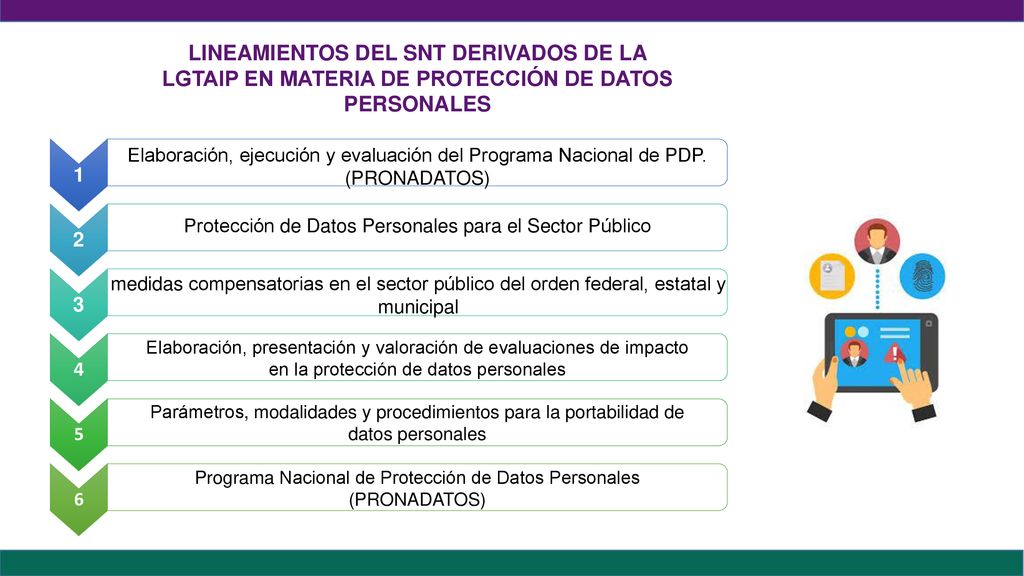 LINEAMIENTOS DEL SNT DERIVADOS DE LA LGTAIP EN MATERIA DE PROTECCIÓN DE DATOS PERSONALES