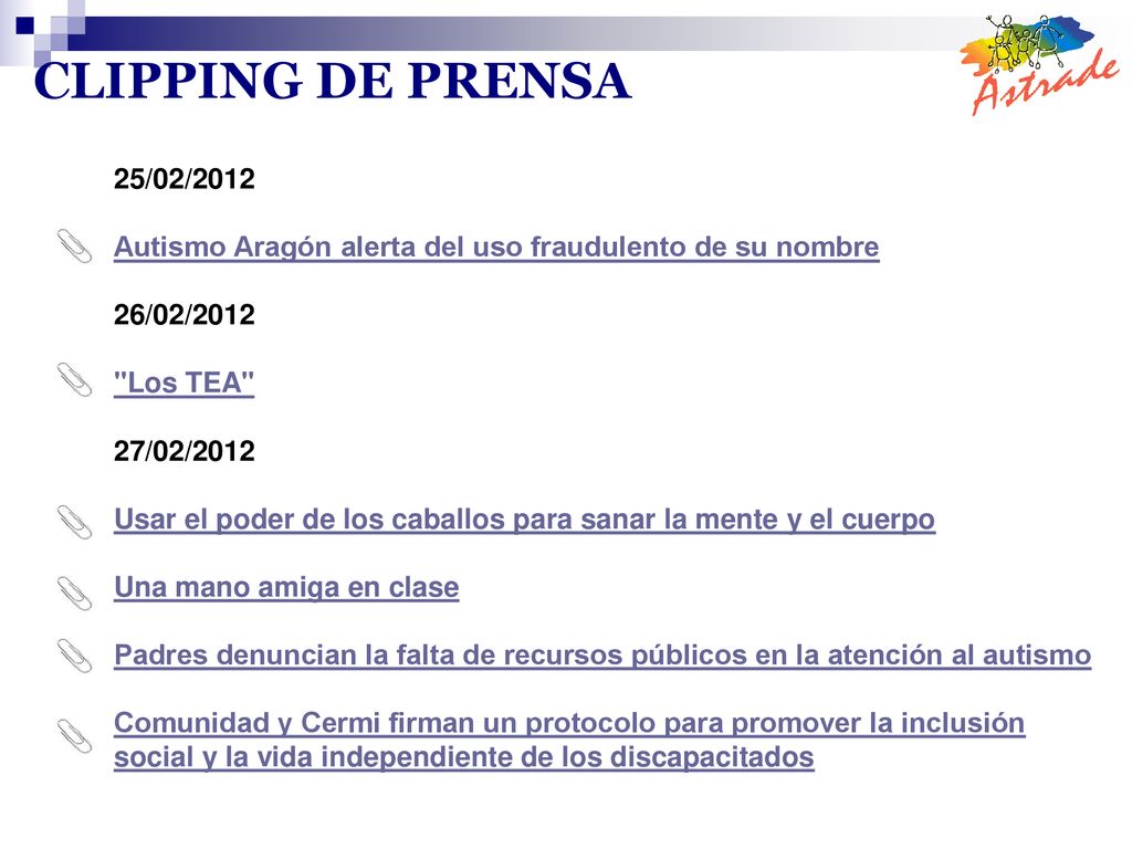 CLIPPING DE PRENSA 25/02/2012. Autismo Aragón alerta del uso fraudulento de su nombre. 26/02/2012.