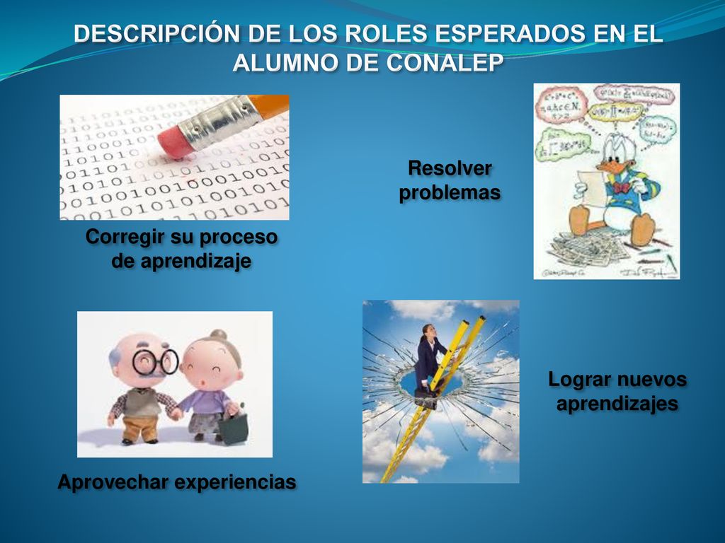 DESCRIPCIÓN DE LOS ROLES ESPERADOS EN EL ALUMNO DE CONALEP