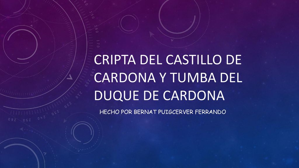 cripta del castillo de cardona Y tumba del duque de cardona