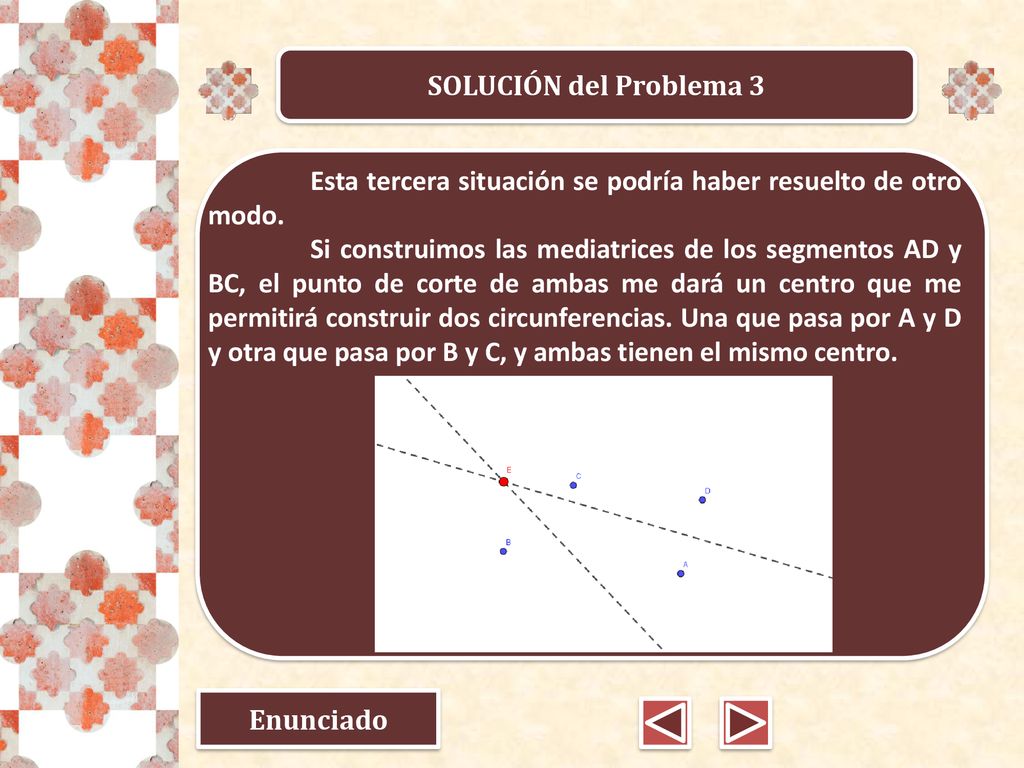 SOLUCIÓN del Problema 3 Esta tercera situación se podría haber resuelto de otro modo.