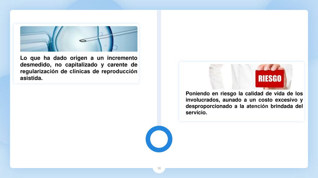 Lo que ha dado origen a un incremento desmedido, no capitalizado y carente de regularización de clínicas de reproducción asistida.