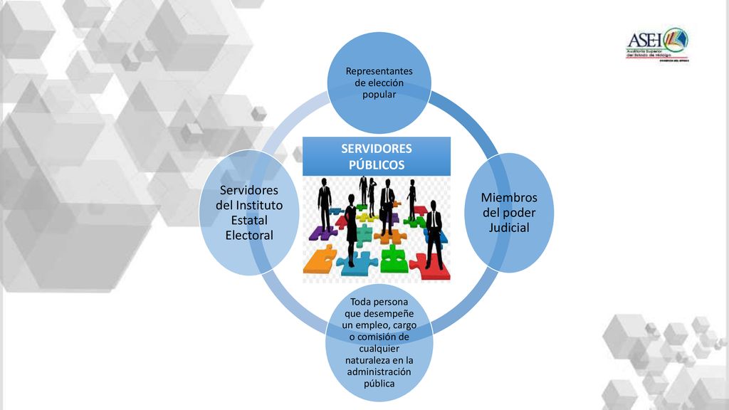 Miembros del poder Judicial Servidores del Instituto Estatal Electoral